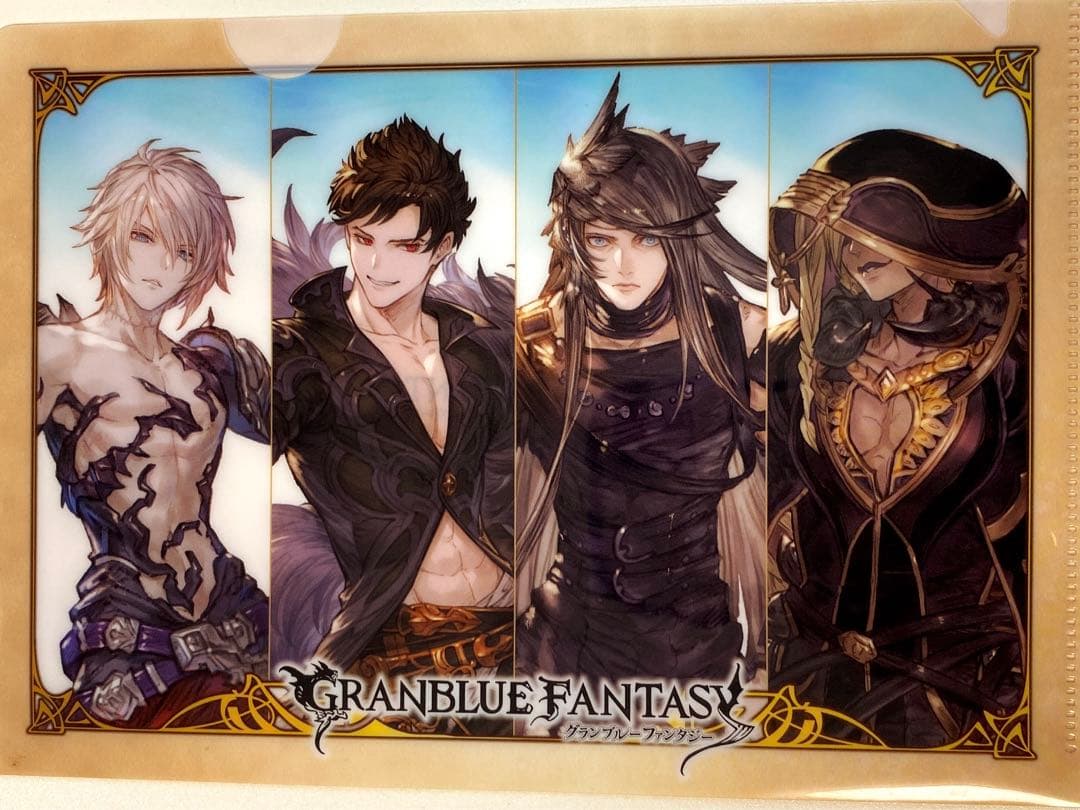 グラブル クリアファイル ルシファー ベリアル サリエル ベルゼバブ