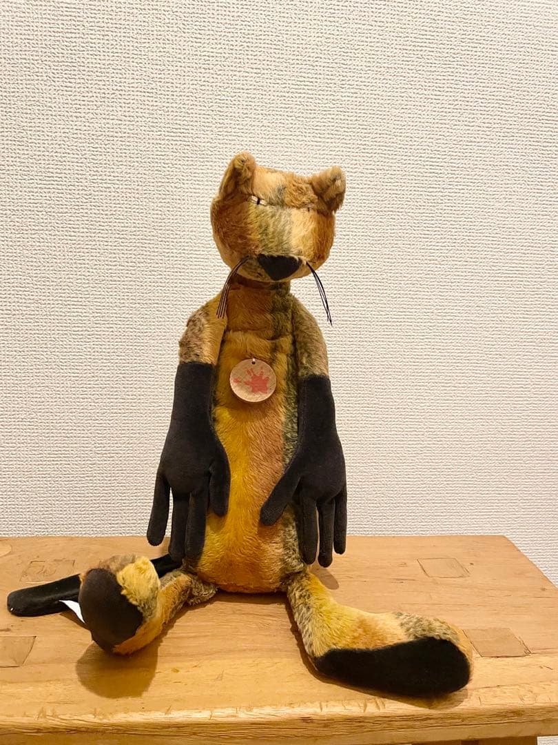 シギキッドsigikid 猫　ぬいぐるみ 茶×黒 楽天市場】シギキッド キーツ マウズ ネコ猫 ぬいぐるみ sigikid