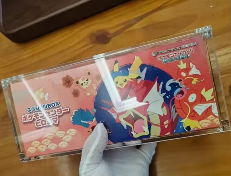 ポケモンカードBOX用 アクリル保護ケース3セット トウホク ヒロシマ フクオカ ポケモンカードBOX用 アクリル保護ケース トウホク ヒロシマ フクオカ