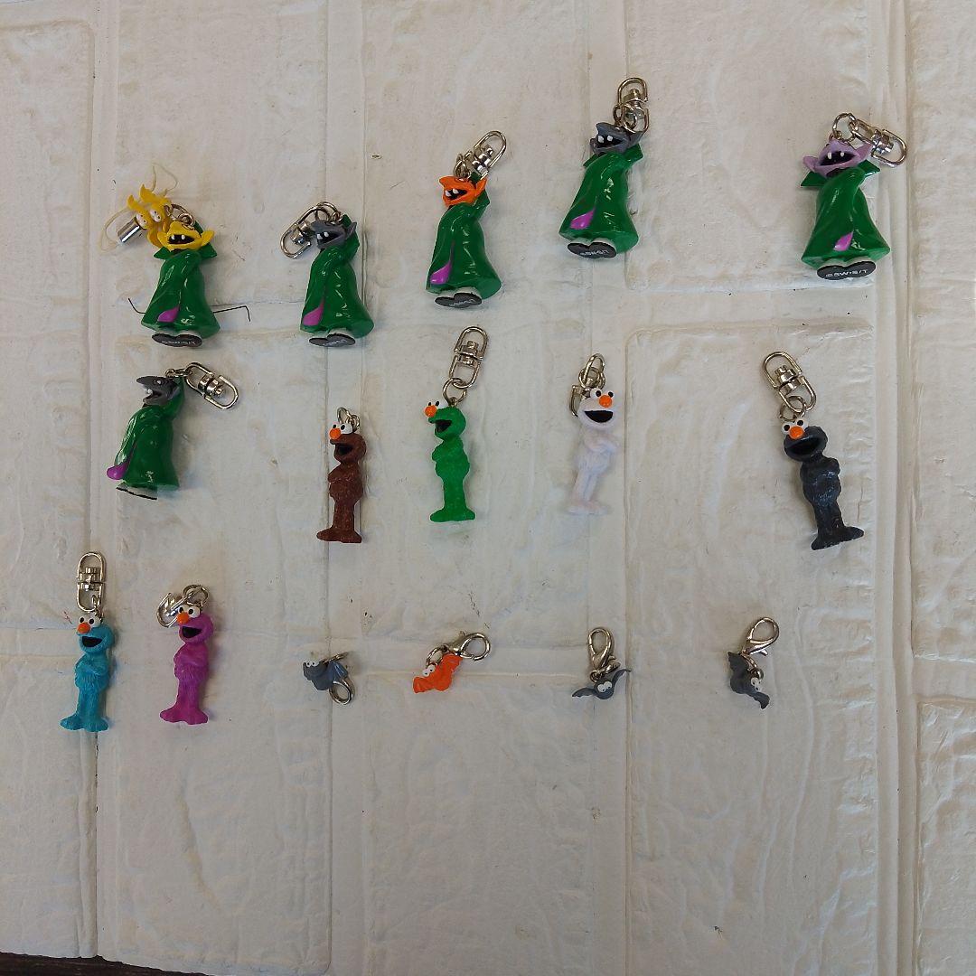 セサミストリート　マスコット　16個セット セサミストリート フェイスマスコット | Qualia