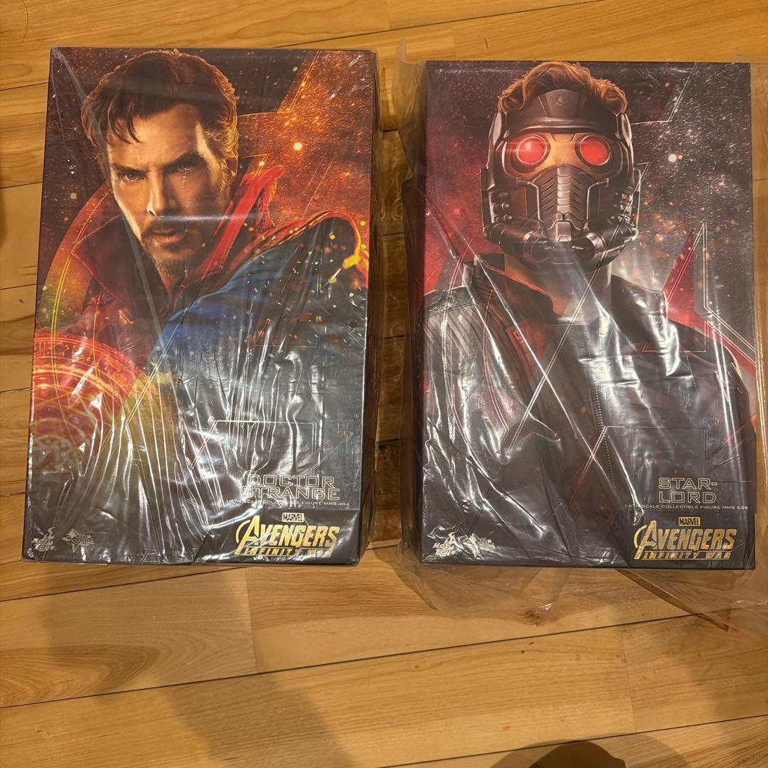 【新品未開封】2セット　ホットトイズ　ドクター・ストレンジ&スターロード ムービー・マスターピース】『ドクター・ストレンジ』1／6スケール