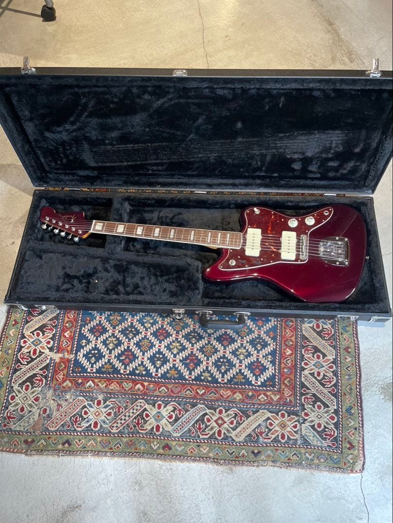 2014 Fender Troy Van Jazzmaster 純正HC付 美品 Fender Troy Van Leeuwen Jazzmaster - Oxblood with Rosewood