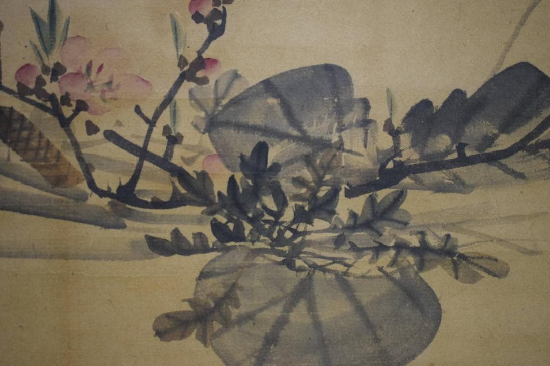 真作/藤井松林/四君子/花鳥図/横物/布袋屋掛軸HJ-669 真作/藤井松林/四君子/花鳥図/横物/布袋屋掛軸HJ-669 公式
