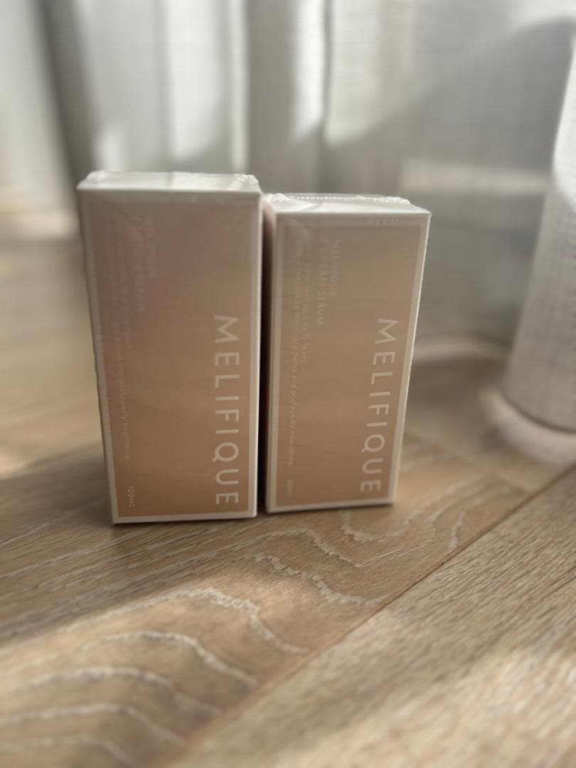 MELIFIQUE ローションセラム クリームセラム セット MELIFIQUE メリフィーク ローションセラム&クリームセラム - メルカリ