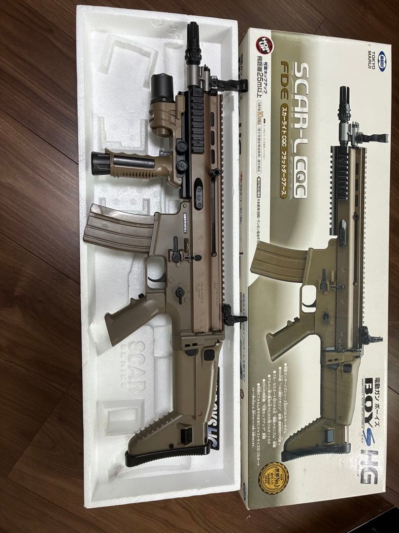 【美品】SCAR-L CQC FDE 東京マルイ bb弾追加しました！ TOKYO MARUI（東京マルイ） 2026 福袋 次世代電動ガン セット！ SCAR