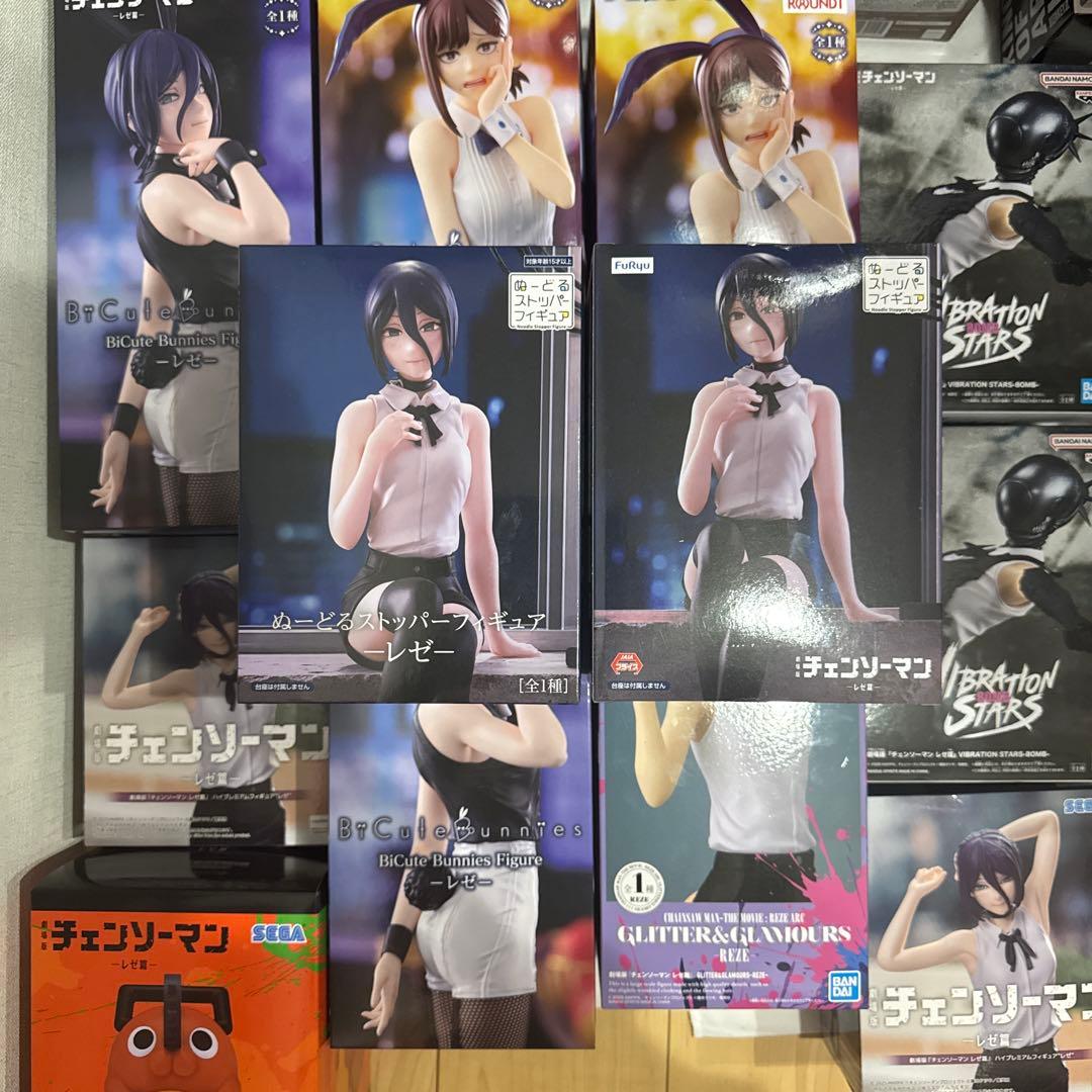 フィギュアセット チェンソーマン　レゼ　ポチタ　コベニ　まとめ売りセット 12個セット レゼ ポチタ ボム チェンソーマン フィギュア まとめ売り