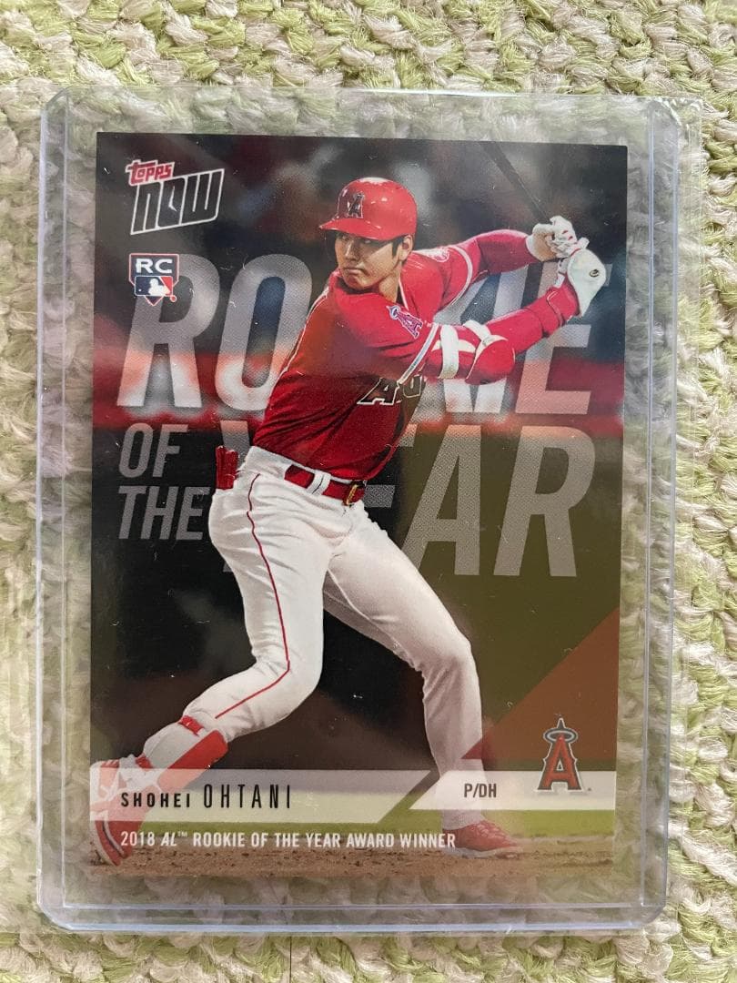 大谷翔平　MLB Topps Now Card AW-1 MLB Topps NOW®で大谷翔平の伝説的なシーズンを振り返る(レギュラー