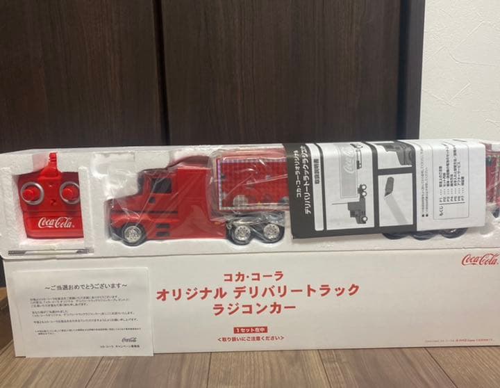 【当選通知付き】★当選品★激レア★コカコーラ　デリバリートラック★ 当時物 S=1/24DanbaryMintダンバリーミント1955Coca