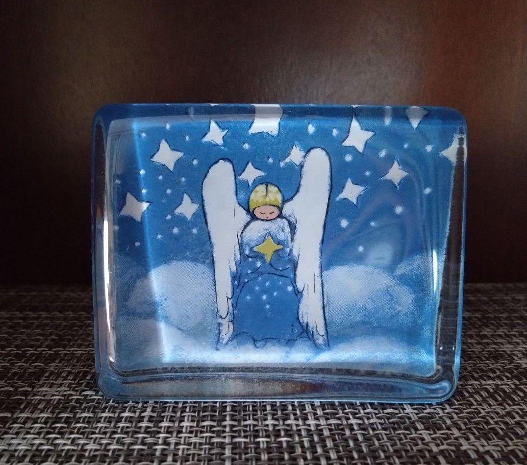  /ヘルヤガラスカード/in Angel Thoughts iittala - 天使 ガラスカード In Angel's Thoughts ヘルヤ アラビアの