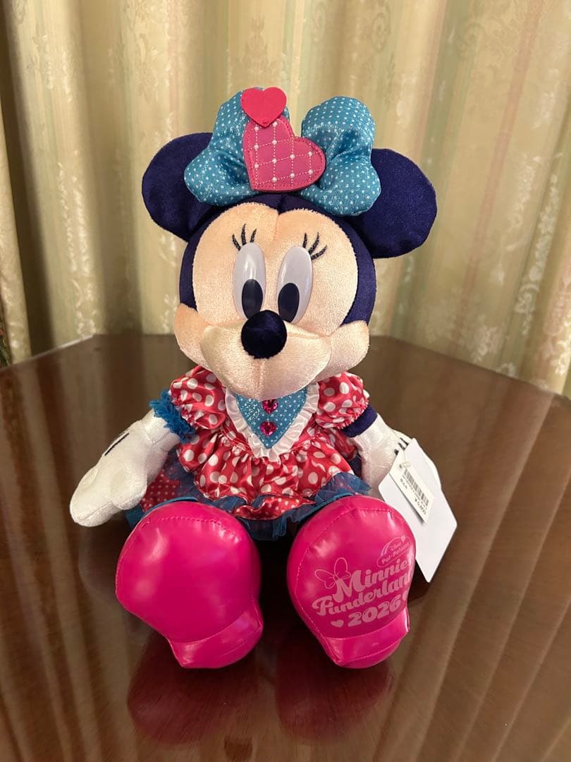 ミニーのファンダーランド　ミニーぬいぐるみ ミニーぬいぐるみバッジ（ミニーのファンダーランドグッズ
