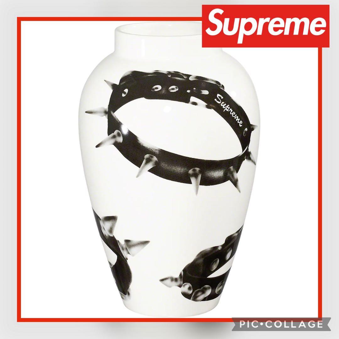 ★展示品★Supreme Studded Collars Vase シュプリーム Supreme Studded Collars Vase White