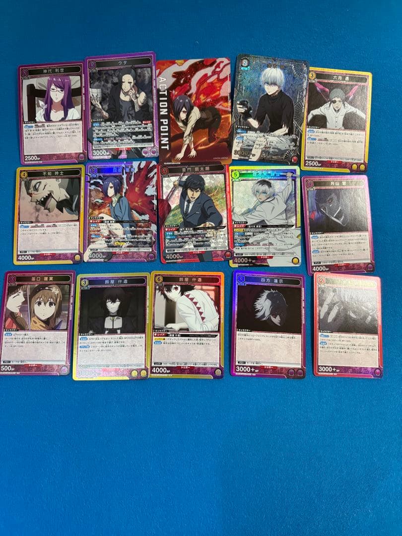 東京喰種 UNION ARENA APカード 霧嶋董香　佐々木　金木　ウタ ユニオンアリーナ 東京喰種トーキョーグール 霧嶋 董香 シリアル