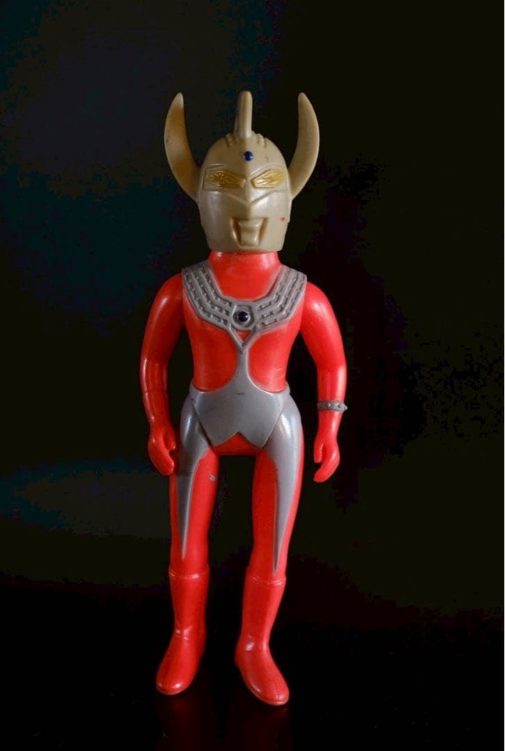 【当時物】ブルマァク ウルトラマンタロウ（約16㌢）ミドルサイズ ブルマアク (ブルマァク) ソフビフィギュア 16cm ウルトラマンタロウ