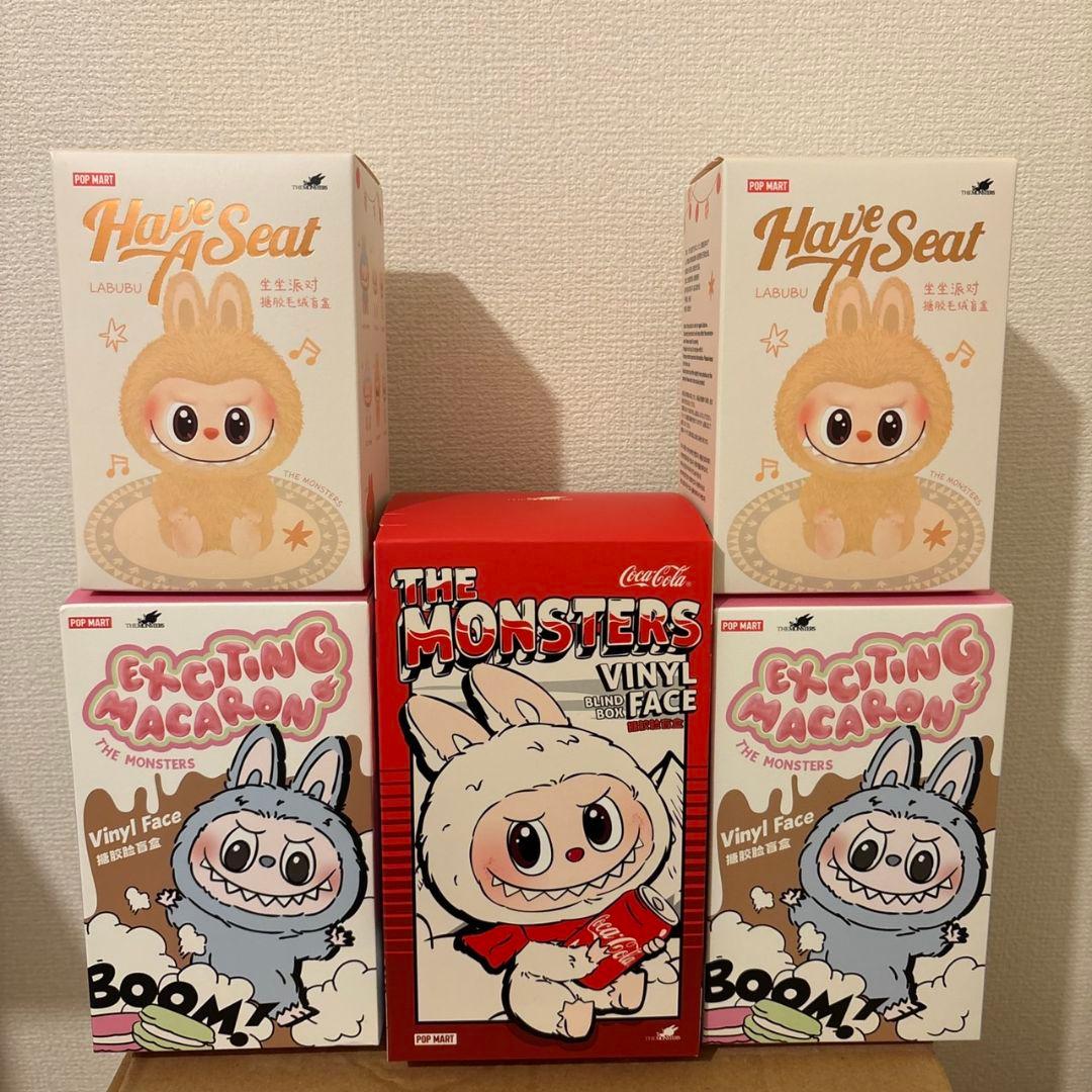 ハ*ん様 正規品 POPMART THE MONSTERS 5個 THE MONSTERS - Tasty Macarons Vinyl Face Blind Box - POP MART (Japan)