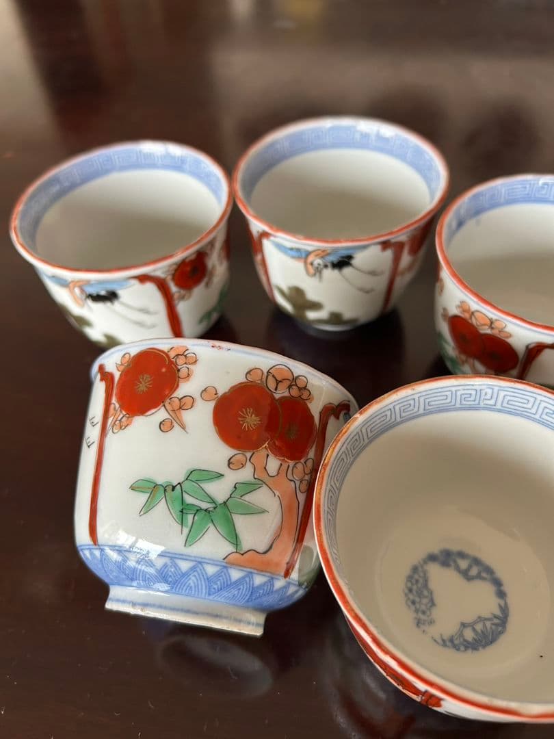 有田焼　古伊万里 楽天市場】有田焼 復刻古伊万里 錦色絵六角焼皿14cm 【送料無料】 日本