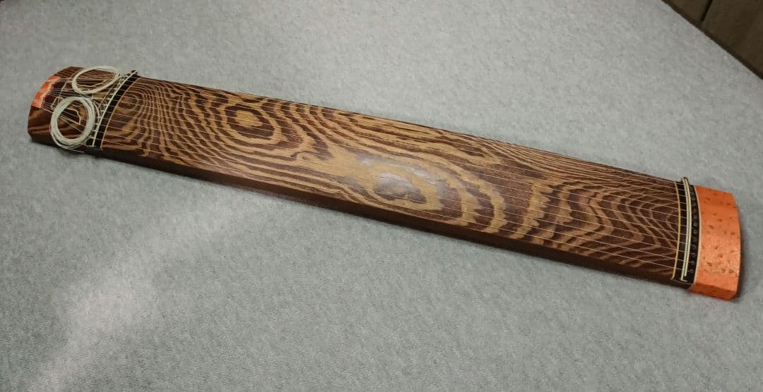 在銘 金蒔絵 すだれ彫 琴 カバー付 全長約183㎝ 3d0b01b87529345d007216e64b4e5f