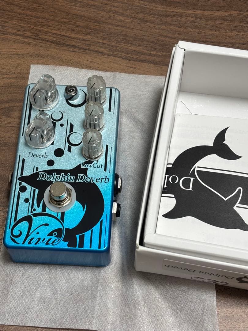 vivie Dolphin Deverb エフェクター ドルフィン リバーブ Vivie ビビー / Dolphin Deverb ドルフィンディバーブ【ディレイ+