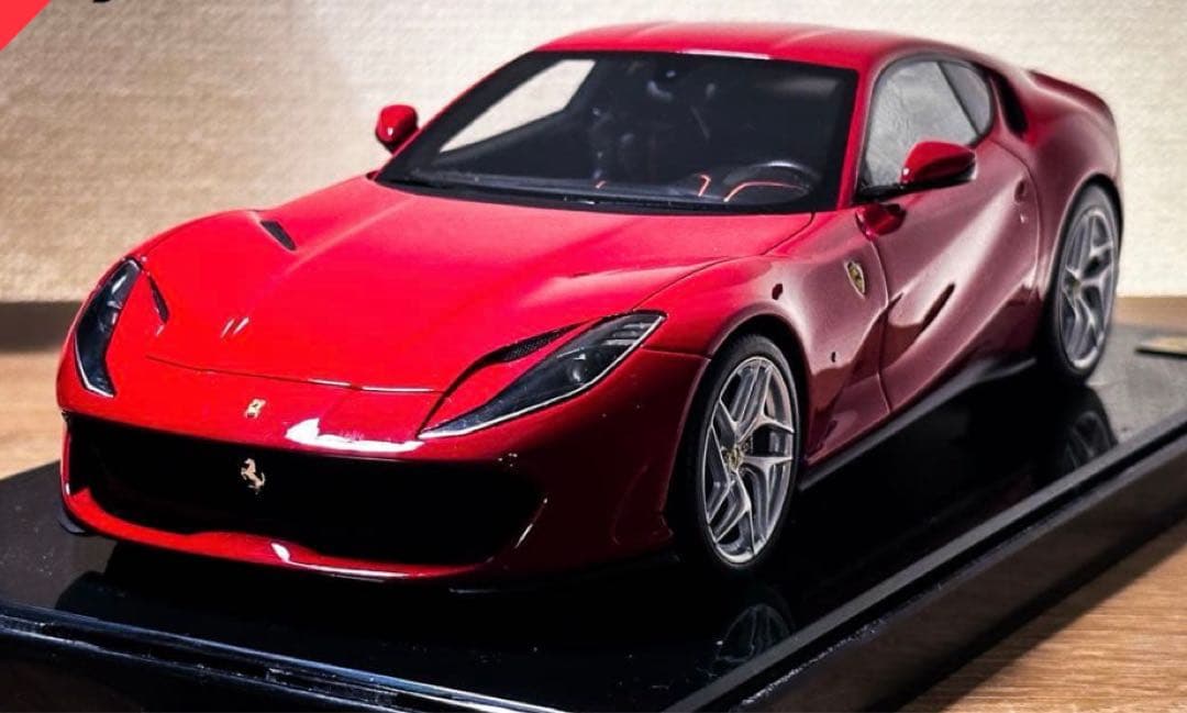 世界限定570台 BBR 1/18 フェラーリ 812superfast試作品？ 1/18 FERRARI 812 SUPERFAST by BBR Models - Full Review - YouTube