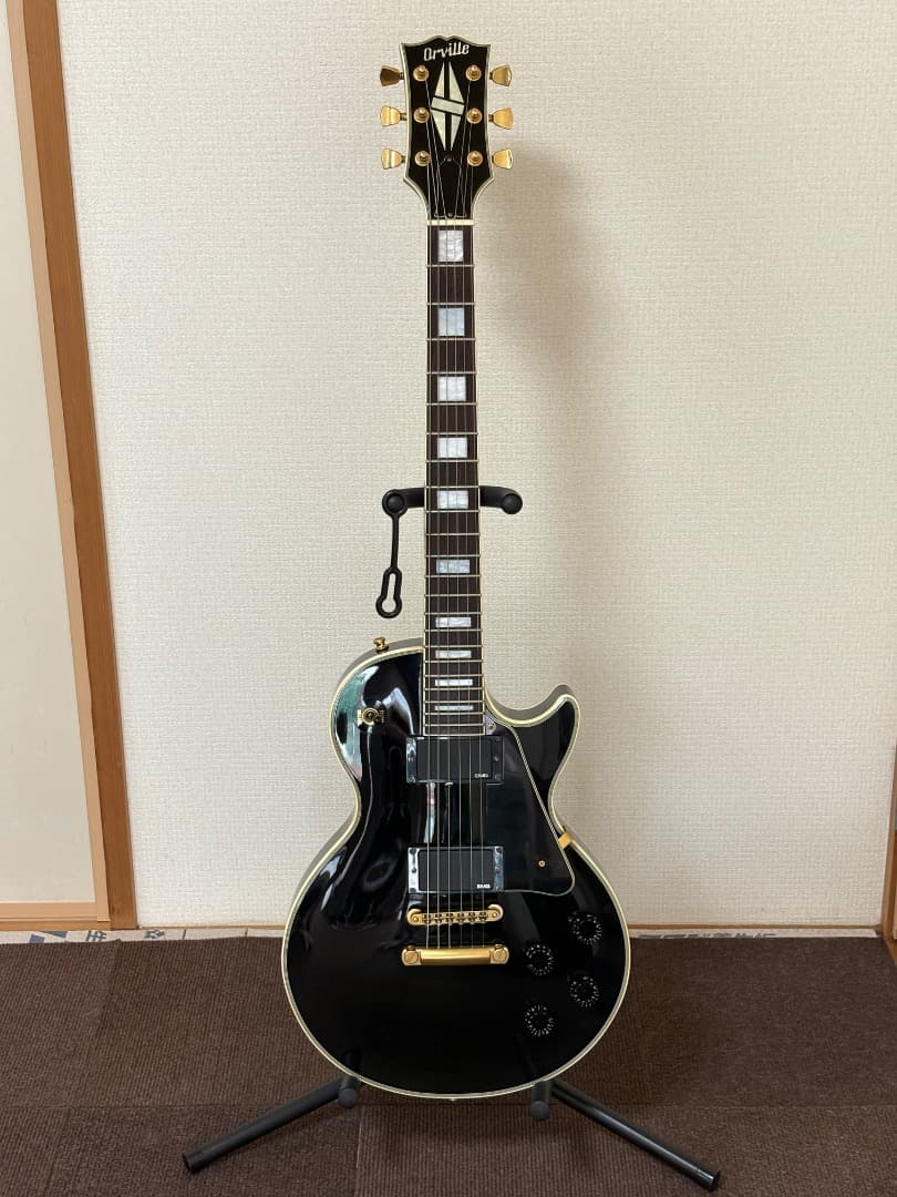 【専用】Orville Les Paul Custom EMG 81×2 1989 Orville by Gibson Les Paul Custom Ebony