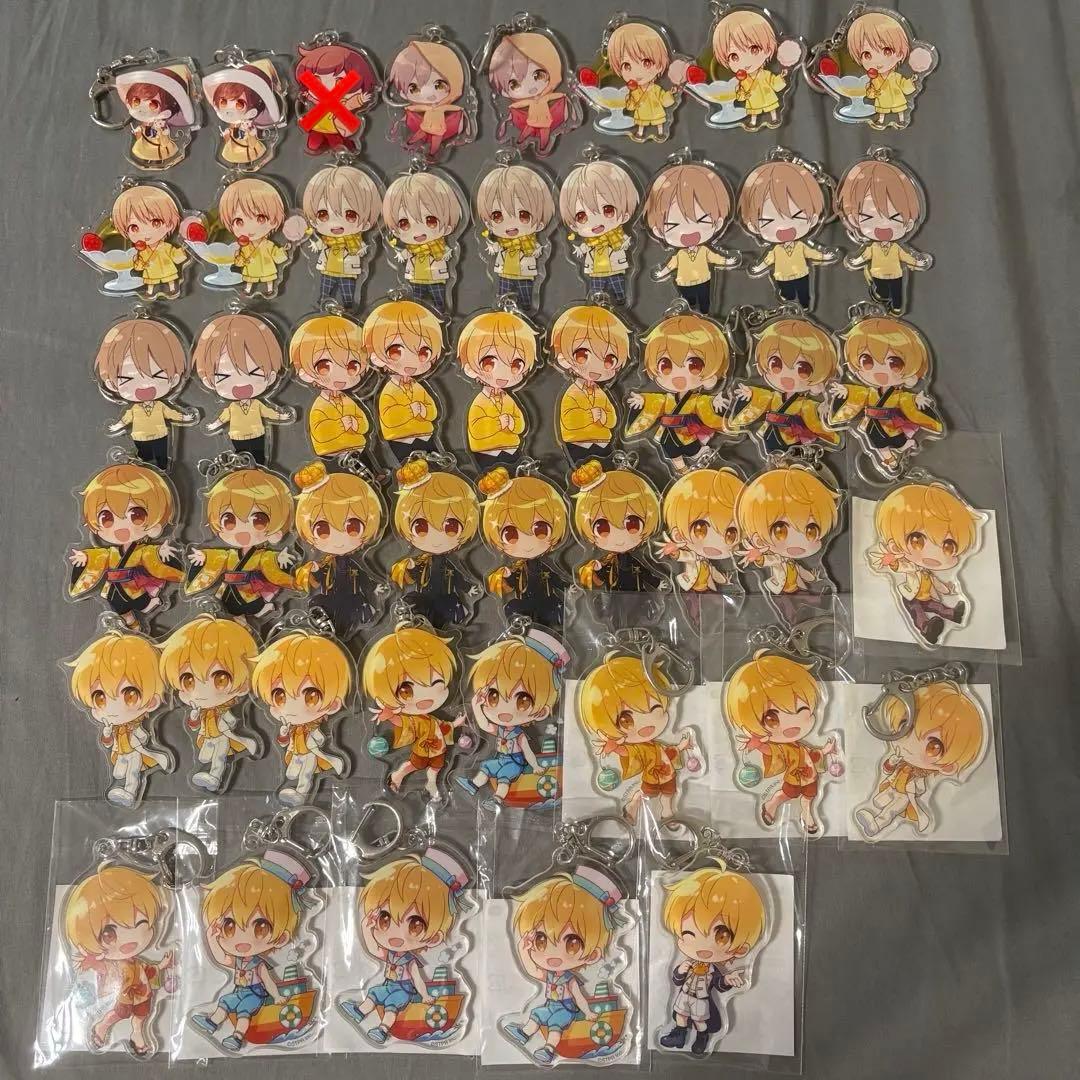 すとぷり るぅと アクリルキーホルダー まとめ売り すとぷり るぅと アクリルキーホルダー4個セット - メルカリ