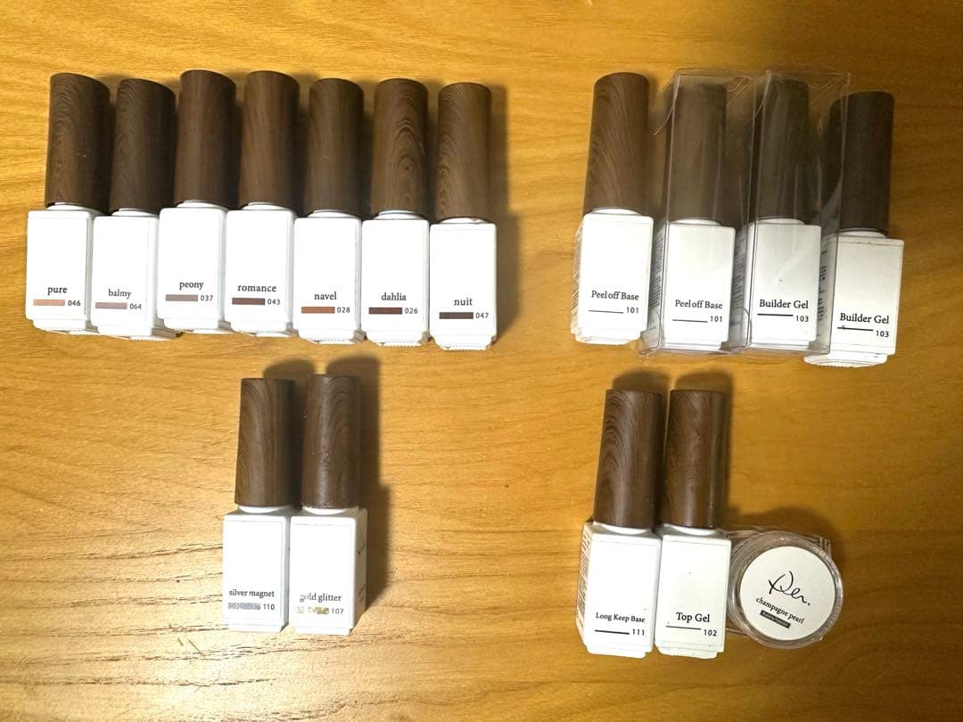 deumoon ネイルカラーセット　新品トップ、ベース入 ジェルネイル・スタートセット – deumoon