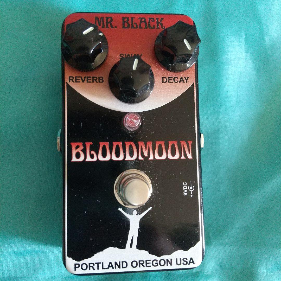 幻想的リバーブ Mr.black blood moon ブラッドムーン Amazon | Mr.Black BloodMoon リバーブ エフェクター | ディレイ