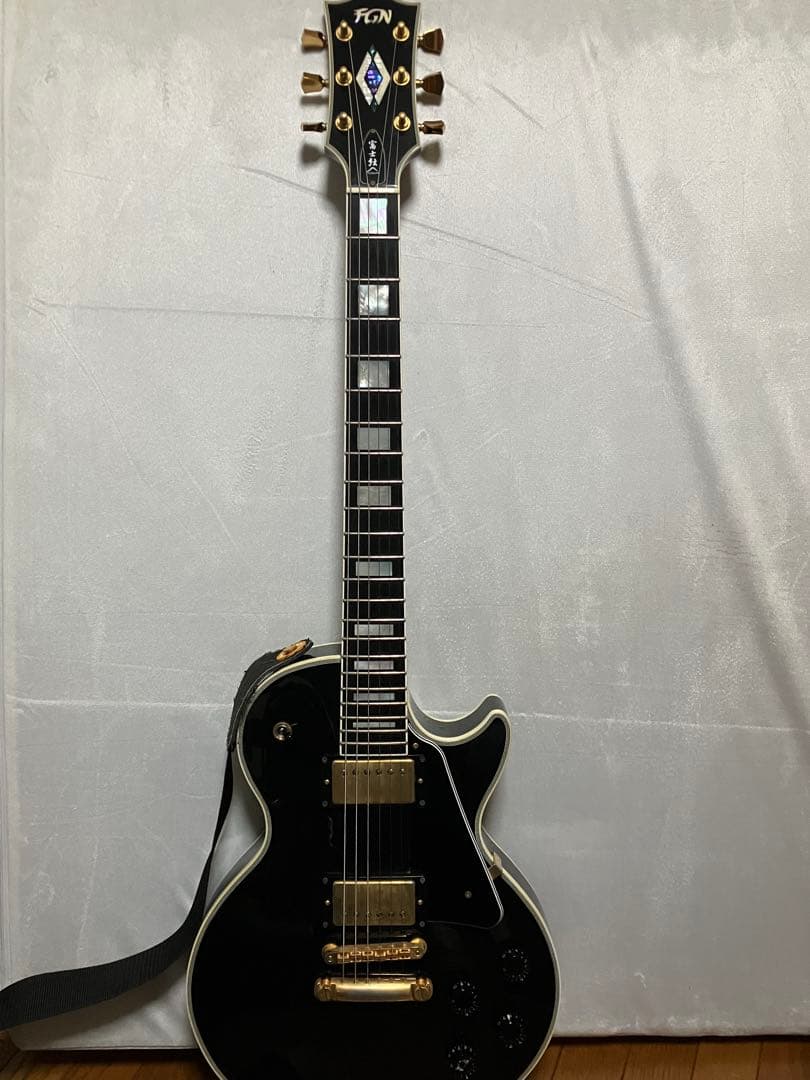 FUJIGEN NCLC-20 フジゲン レスポールカスタム　ブラック FgN フジゲン NLC20EMH / BK 日本製 エレキギター ブラック カスタム