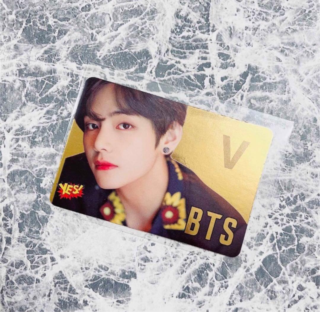 BTS 防弾少年団　公式香港限定　yesカードトレカ　ランダム雑誌封入　香港公式 BTSグッズ フォト カード セット トレカ 防弾少年団 バンタン 写真