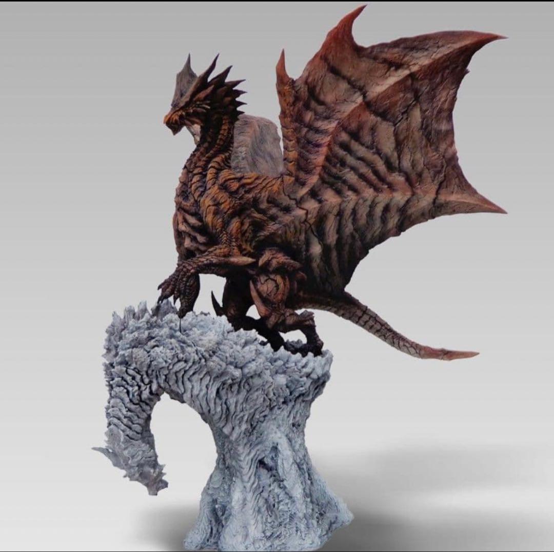 【開封未展示品】　モンスターハンター　クリエイターズモデル　錆びたクシャルダオラ 錆びたクシャルダオラ CFB クリエイターズモデル モンハン フィギュア