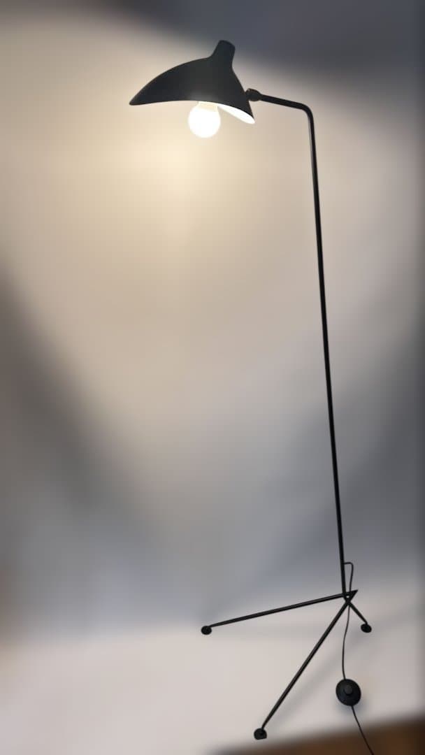 リプロダクト　LAMPADAIRE 1 LUMIERE セルジュ・ムーユ イデー(IDÉE)、セルジュ・ムーユ フロアランプ「ランパデール・アン