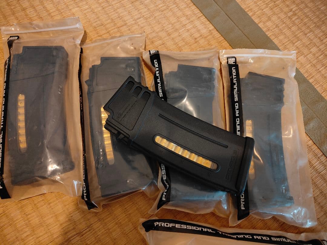 マグプル　マガジン　MAGPUL PTS PMAG G36用　5個セット MAGPUL マグプル PMAG Gen3タイプ トレポン マガジン BK