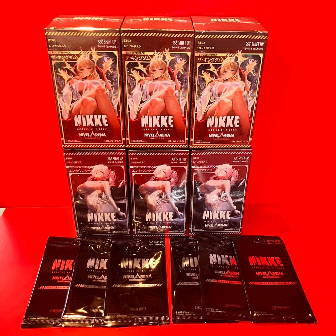 ★勝利の女神　NIKKE ニベルアリーナ　エンカウンター・ザキングダム　6BOX ☆勝利の女神 NIKKE ニベルアリーナ エンカウンター・ザキングダム