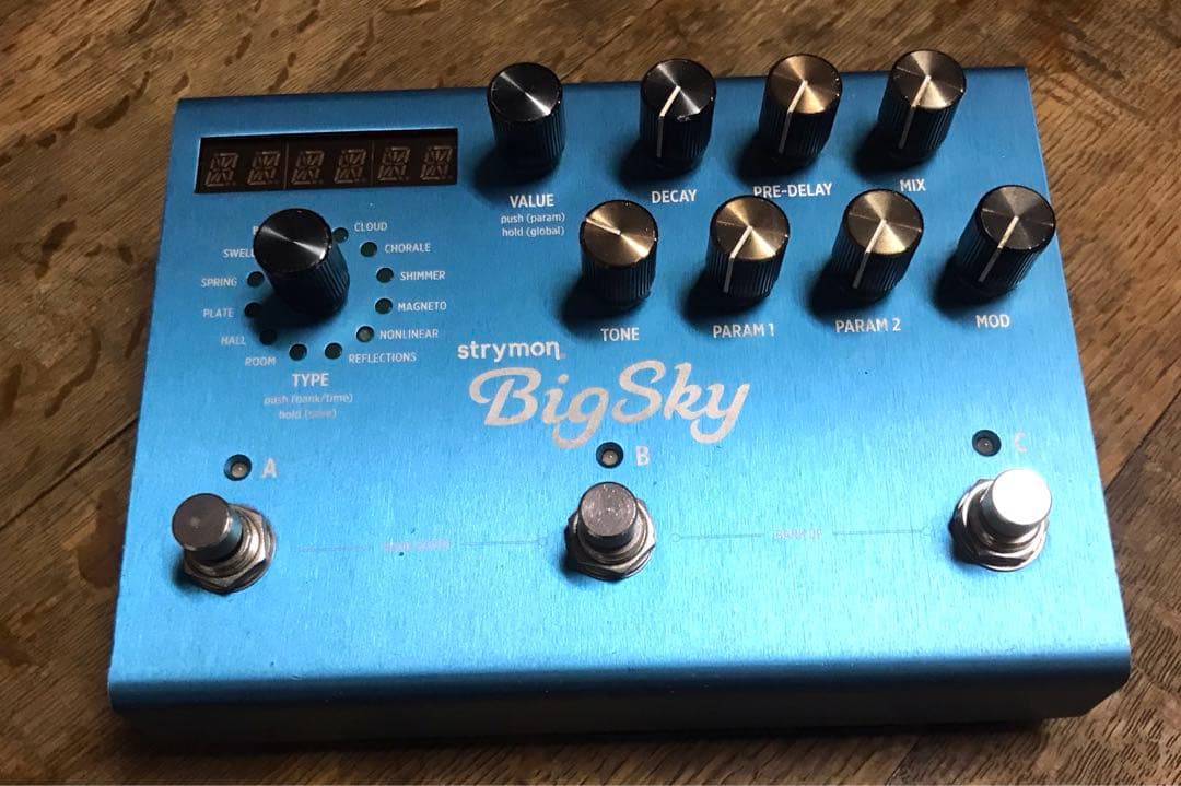 Strymon BigSky リバーブエフェクター Reverb strymon | BigSky MX | リバーブ・エフェクター | 製品情報