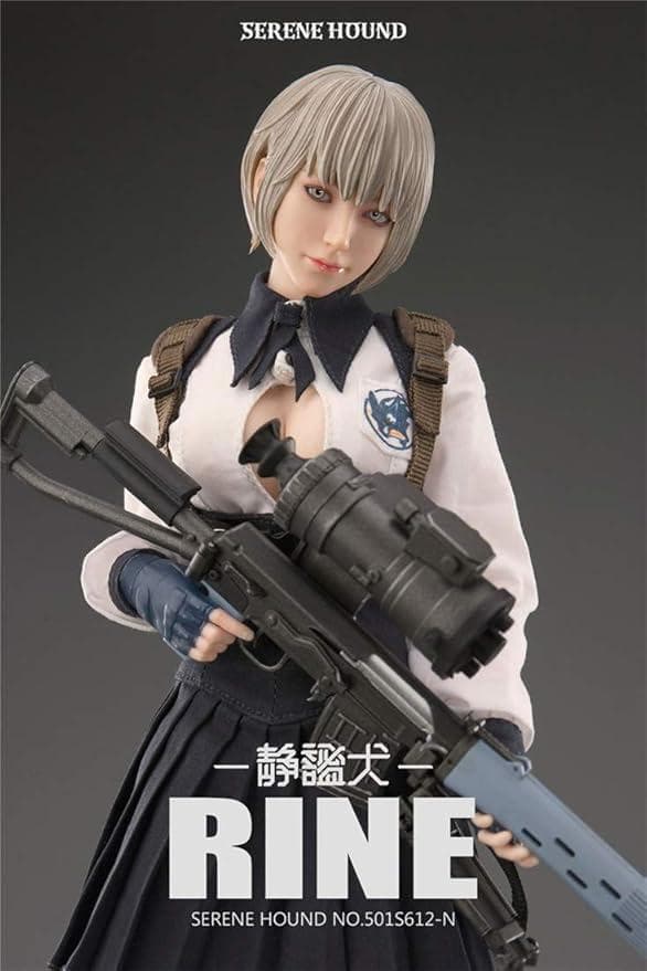 新品 i8toys RINE SERENE HOUND 1/6 リン タチ i8TOYS 1/6 Rus Serene Hound Troop Female Figure [I8-501S614R