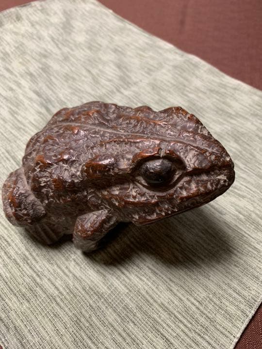 竹根手彫りがまがえる アンティーク 楽天市場】竹根彫刻の人形 0135竹根細工 竹の根 竹根 竹根彫刻 中国