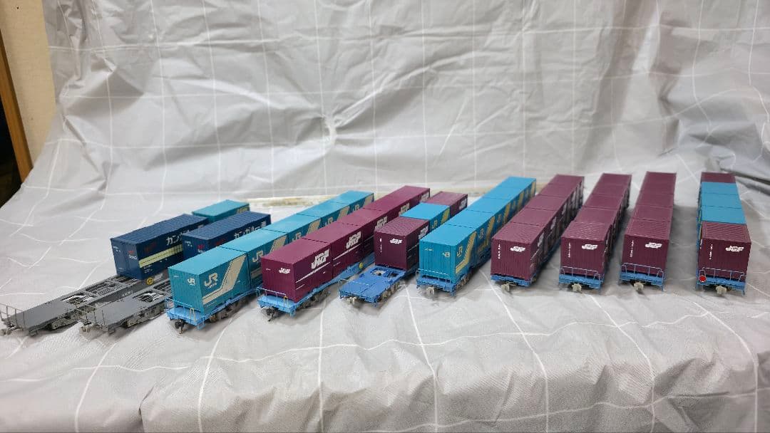 コキ104　11輌まとめて(13mmゲージ) コキ104 11輌まとめて(13mmゲージ) コキ104 11輌まとめて(13mmゲージ