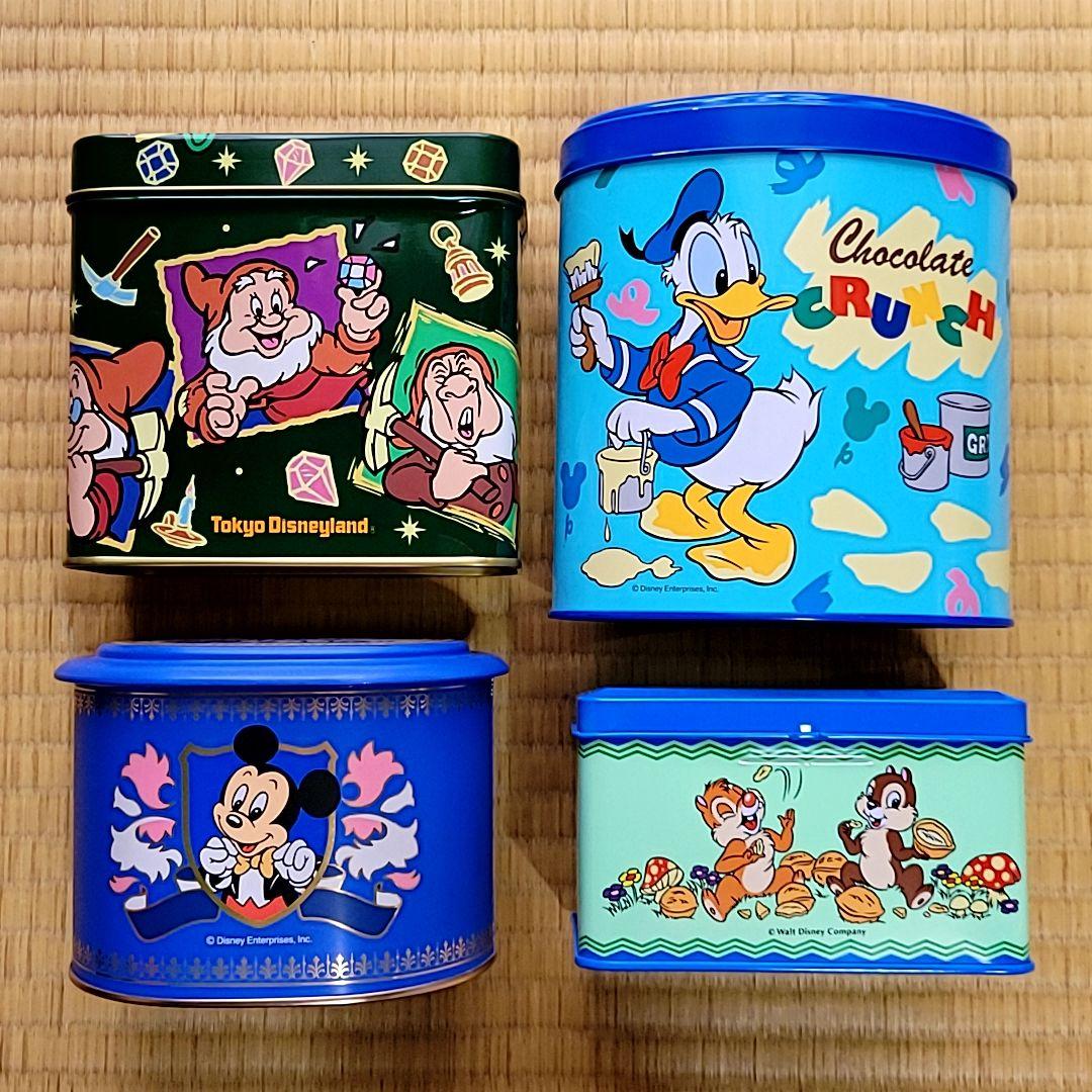 東京ディズニーランド 1999年 空き缶 お菓子 缶 セット まとめ売り