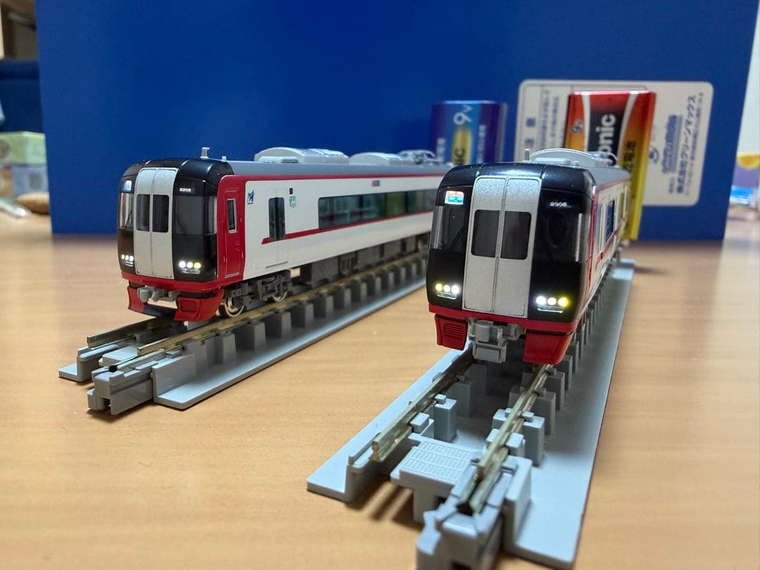 名鉄2200系2次車（前面窓透過タイプ・車番選択式）6両編成セットⅡ（動力付き） Amazon | グリーンマックス Nゲージ 名鉄2200系2次車 (前面窓透過