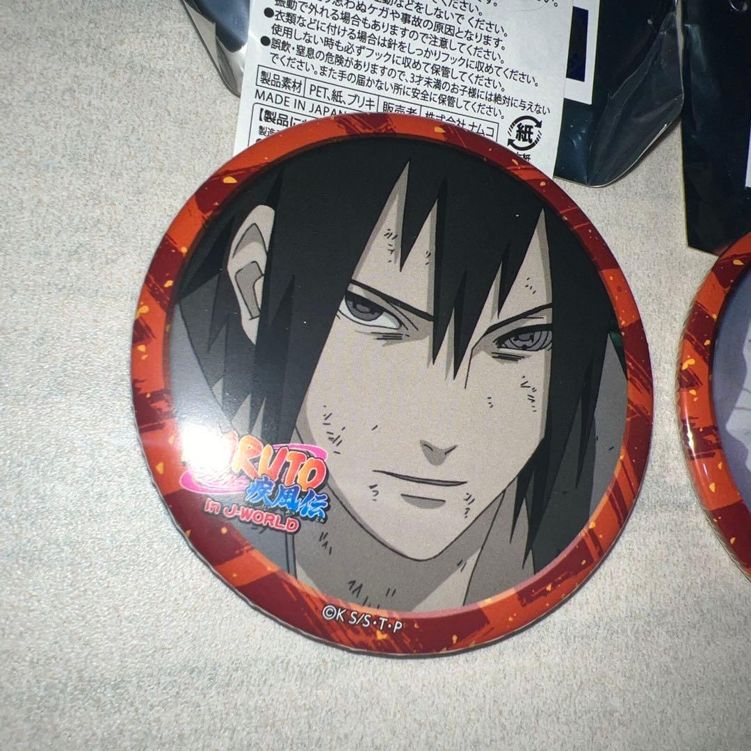 NARUTO ナルト疾風伝 J-WORLD 缶バッジ イタチ　サスケ 2点セット うちはイタチ 65mm缶バッジ [NARUTO-ナルト- 疾風伝] | キャラクター