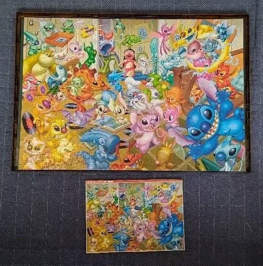 ディズニージグソーパズル スティッチ&試作品大集合1000ピース - メルカリ