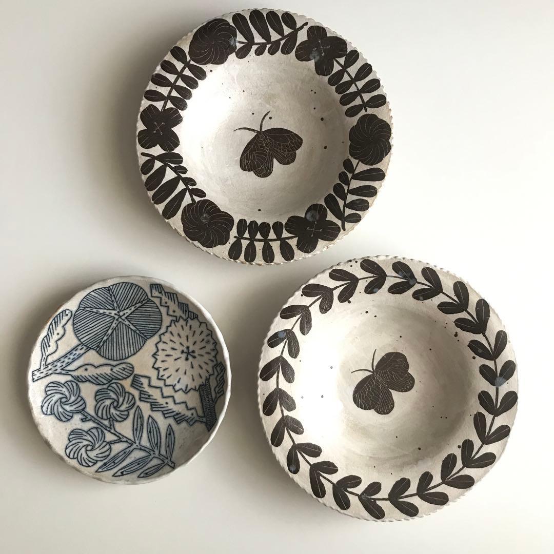 鹿児島睦　作家　平皿　器　陶器　食器 鹿児島睦 まいにち」展（2023-2024） - BlueSheep
