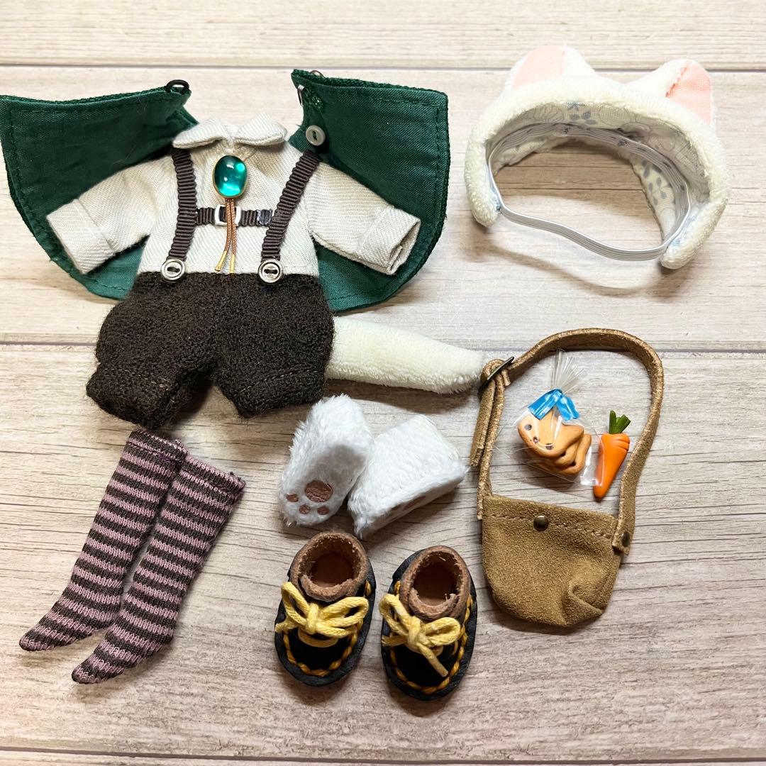 注意点有】オビツ11服 ディーラー様製 獣人風衣装2着セット