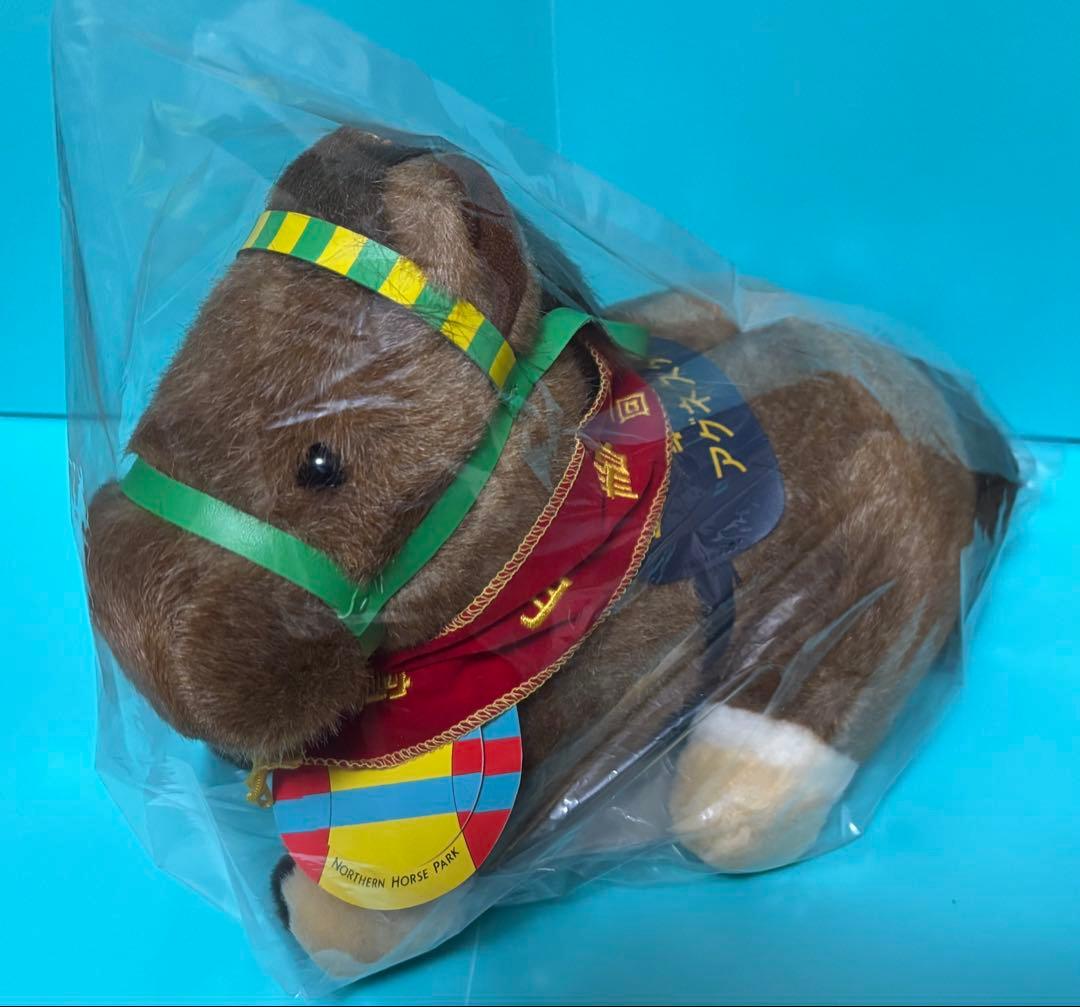 【アグネスタキオン】皐月賞／Sサイズ(タグ付)／アバンティ社製 Yahoo!オークション -「アグネスタキオン」(競馬) の落札相場・落札価格