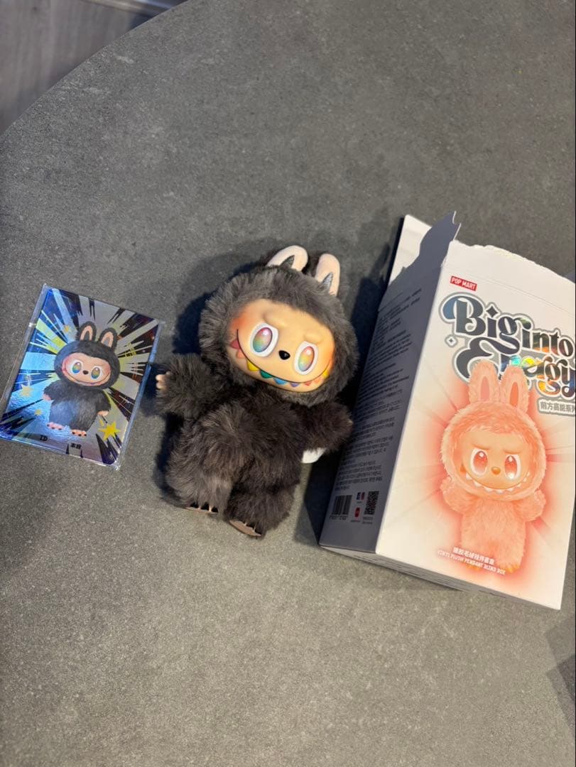 【新品・未使用】正規品ラブブシークレット約15cm カード付き 箱未開封なのに色指定OK ラブブ labubu シークレット ID ぬいぐるみ