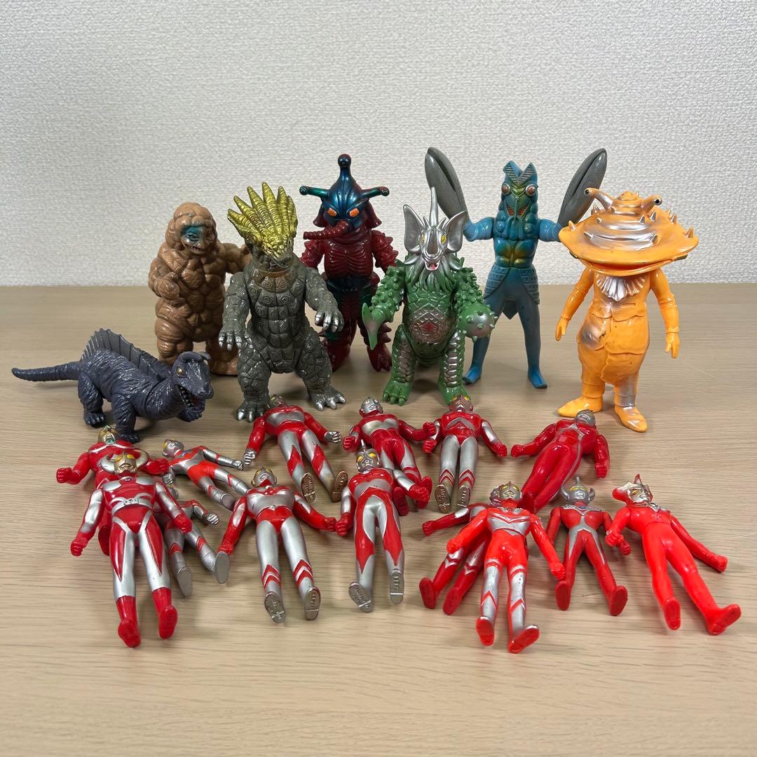 ウルトラマンシリーズ　ウルトラ怪獣 ソフビまとめ　B165 ウルトラマン怪獣ソフビ コレクション一気に大量紹介 ultraman sofubi