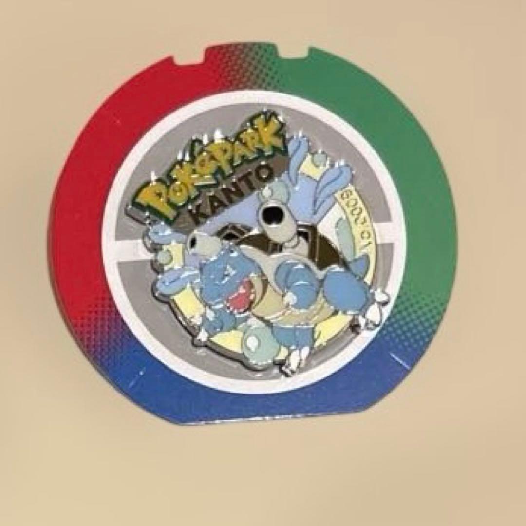 ポケパークカントー　ポケパーク　カメックス　ピンズ　ピンバッジ　カプセルなし ポケモン ポケパーク カントー ピンズ ゼニガメ カメール カメックス3