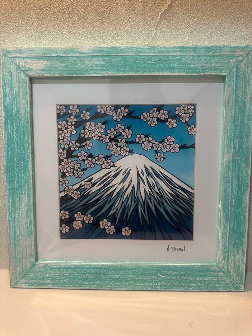 Mt. Fuji アート作品 Heather Brown MT. FUJI / Heather Brown（ヘザーブラウン）のMatted Prints通販