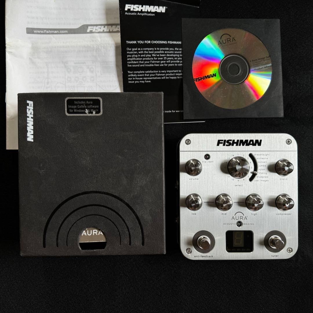 FISHMAN Aura Spectrum DI [フィッシュマン] FISHMAN ( フィッシュマン ) Aura Spectrum DI Preamp 送料無料