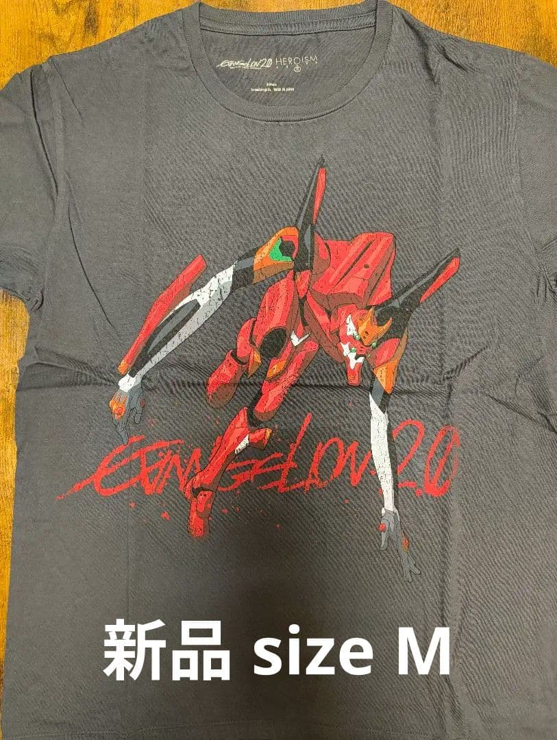 HEROISM 希少モデル 弐号機デザイン EVANGELION Tシャツ エヴァ2号機 アシッドグラフィックスTシャツ [EVANGELION