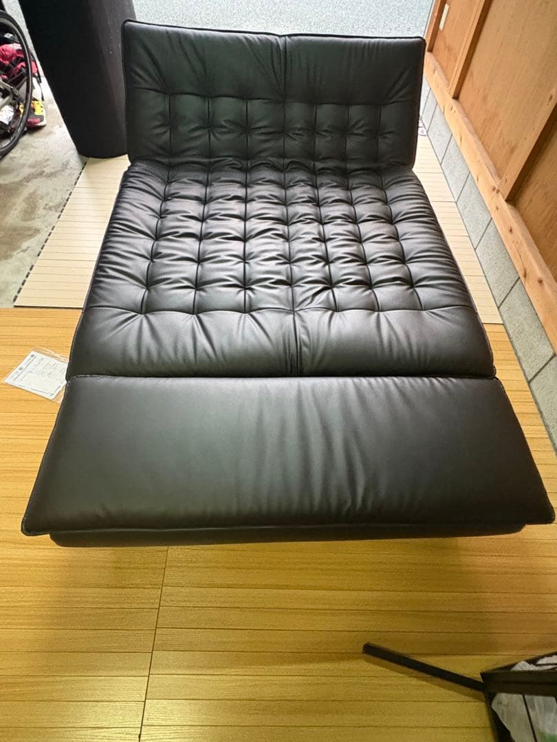 ニトリ　傷・汚れに強い合成皮革 ソファベッド(Nシールド ロック2 RC BK) ニトリ 傷・汚れに強い合成皮革 ソファベッド(Nシールド ロック2 RC BK)